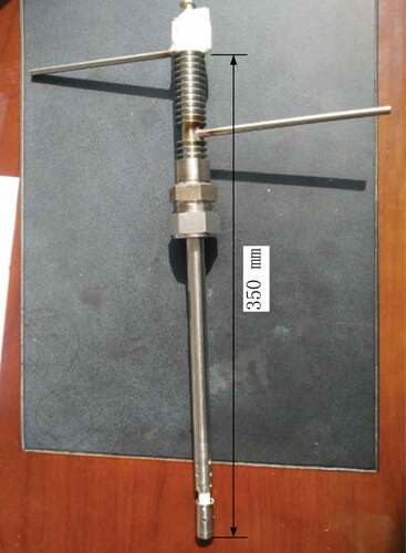 Figure 2. The oxygen sensors with Nano Cu/Cu2O reference electrode used in this study.