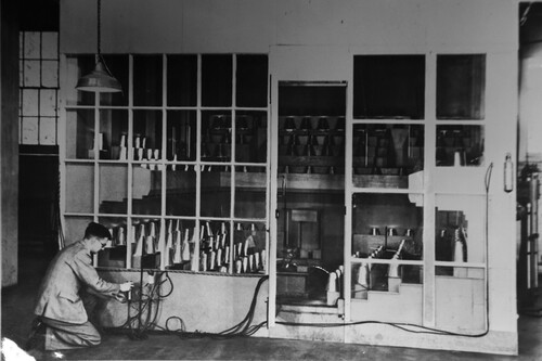 Figure 18. Scale model erected at the National Physical Laboratory (NPL) in 1945.Source: NPL (Citation1948).