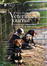 Cover image for New Zealand Veterinary Journal, Volume 70, Issue 4, 2022