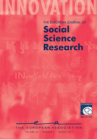 Cover image for Innovation: The European Journal of Social Science Research, Volume 30, Issue 1, 2017