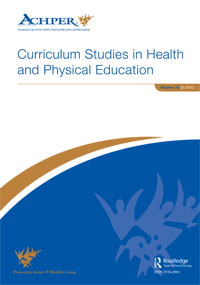 Cover image for Curriculum Studies in Health and Physical Education, Volume 13, Issue 2, 2022
