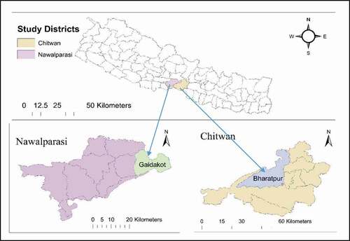 Figure 1. Map of study area