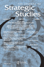 Cover image for Journal of Strategic Studies, Volume 37, Issue 3, 2014