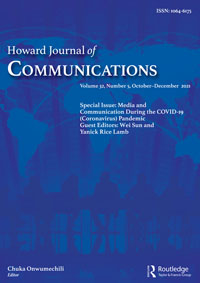 Cover image for Howard Journal of Communications, Volume 32, Issue 5, 2021