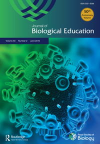 Cover image for Journal of Biological Education, Volume 50, Issue 2, 2016