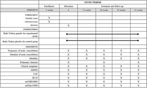 Figure 2 Procedures for each patient in the study.