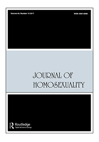 Cover image for Journal of Homosexuality, Volume 64, Issue 13, 2017