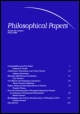 Cover image for Philosophical Papers, Volume 17, Issue 2, 1988