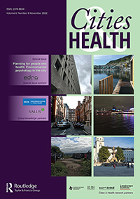 Cover image for Cities & Health, Volume 6, Issue 6, 2022