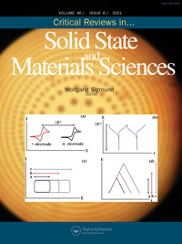 Cover image for Critical Reviews in Solid State and Materials Sciences, Volume 46, Issue 6, 2021