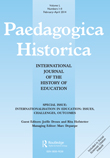Cover image for Paedagogica Historica, Volume 50, Issue 1-2, 2014