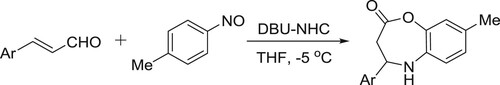 Scheme 59. Synthesis of 4-Azalactone.