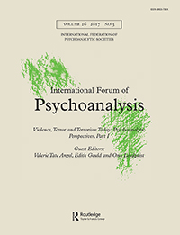 Cover image for International Forum of Psychoanalysis, Volume 26, Issue 3, 2017