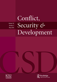 Cover image for Conflict, Security & Development, Volume 18, Issue 3, 2018