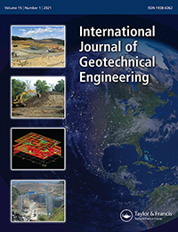 Cover image for International Journal of Geotechnical Engineering, Volume 15, Issue 1, 2021