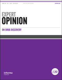 Cover image for Expert Opinion on Drug Discovery, Volume 15, Issue 6, 2020