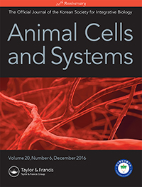 Cover image for Animal Cells and Systems, Volume 20, Issue 6, 2016