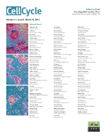 Cover image for Cell Cycle, Volume 11, Issue 6, 2012