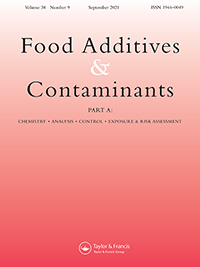 Cover image for Food Additives & Contaminants: Part A, Volume 38, Issue 9, 2021