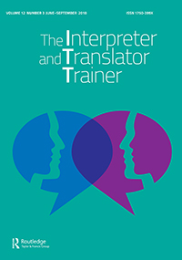 Cover image for The Interpreter and Translator Trainer, Volume 12, Issue 3, 2018