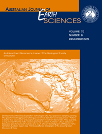 Cover image for Australian Journal of Earth Sciences, Volume 70, Issue 8, 2023