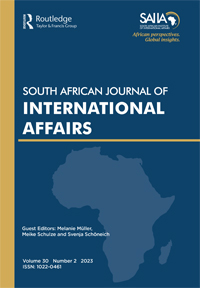 Cover image for South African Journal of International Affairs, Volume 30, Issue 2, 2023