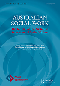 Cover image for Australian Social Work, Volume 74, Issue 2, 2021