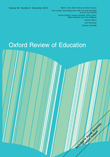 Cover image for Oxford Review of Education, Volume 39, Issue 6, 2013