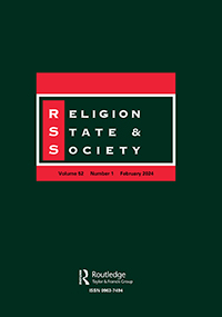 Cover image for Religion, State and Society, Volume 52, Issue 1, 2024