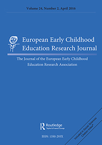 Cover image for European Early Childhood Education Research Journal, Volume 24, Issue 2, 2016