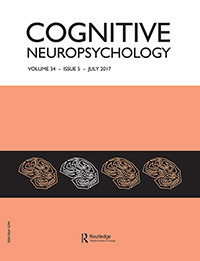Cover image for Cognitive Neuropsychology, Volume 34, Issue 5, 2017
