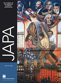 Cover image for Journal of the American Planning Association, Volume 86, Issue 2, 2020