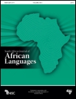 Cover image for South African Journal of African Languages, Volume 34, Issue 1, 2014