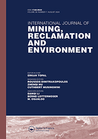 Cover image for International Journal of Mining, Reclamation and Environment, Volume 38, Issue 7, 2024