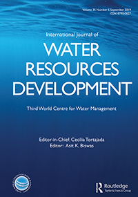 Cover image for International Journal of Water Resources Development, Volume 35, Issue 5, 2019
