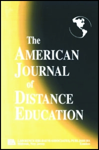 Cover image for American Journal of Distance Education, Volume 31, Issue 1, 2017