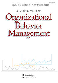 Cover image for Journal of Organizational Behavior Management, Volume 40, Issue 3-4, 2020