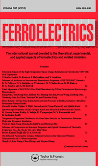 Cover image for Ferroelectrics, Volume 531, Issue 1, 2018