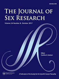 Cover image for The Journal of Sex Research, Volume 54, Issue 8, 2017