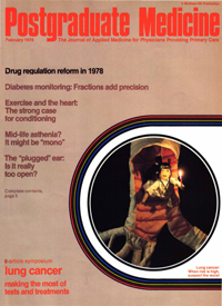 Cover image for Postgraduate Medicine, Volume 63, Issue 2, 1978