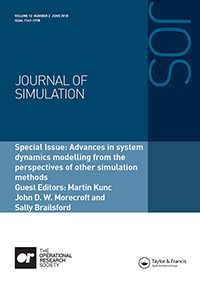 Cover image for Journal of Simulation, Volume 12, Issue 2, 2018