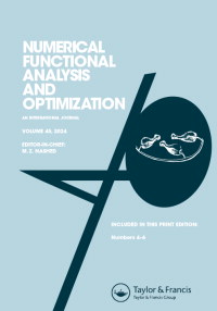 Cover image for Numerical Functional Analysis and Optimization, Volume 45, Issue 4-6, 2024