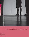 Cover image for Performance Research, Volume 13, Issue 1, 2008