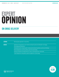 Cover image for Expert Opinion on Drug Delivery, Volume 12, Issue 12, 2015