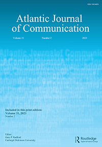 Cover image for Atlantic Journal of Communication, Volume 31, Issue 2, 2023