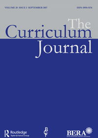 Cover image for The Curriculum Journal, Volume 28, Issue 3, 2017