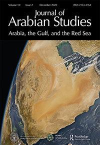 Cover image for Journal of Arabian Studies, Volume 10, Issue 2, 2020