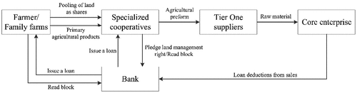 Figure 6. Blockchain financing model for the industrial hemp industry.