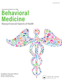 Cover image for Behavioral Medicine, Volume 46, Issue 3-4, 2020