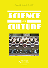Cover image for Science as Culture, Volume 26, Issue 1, 2017